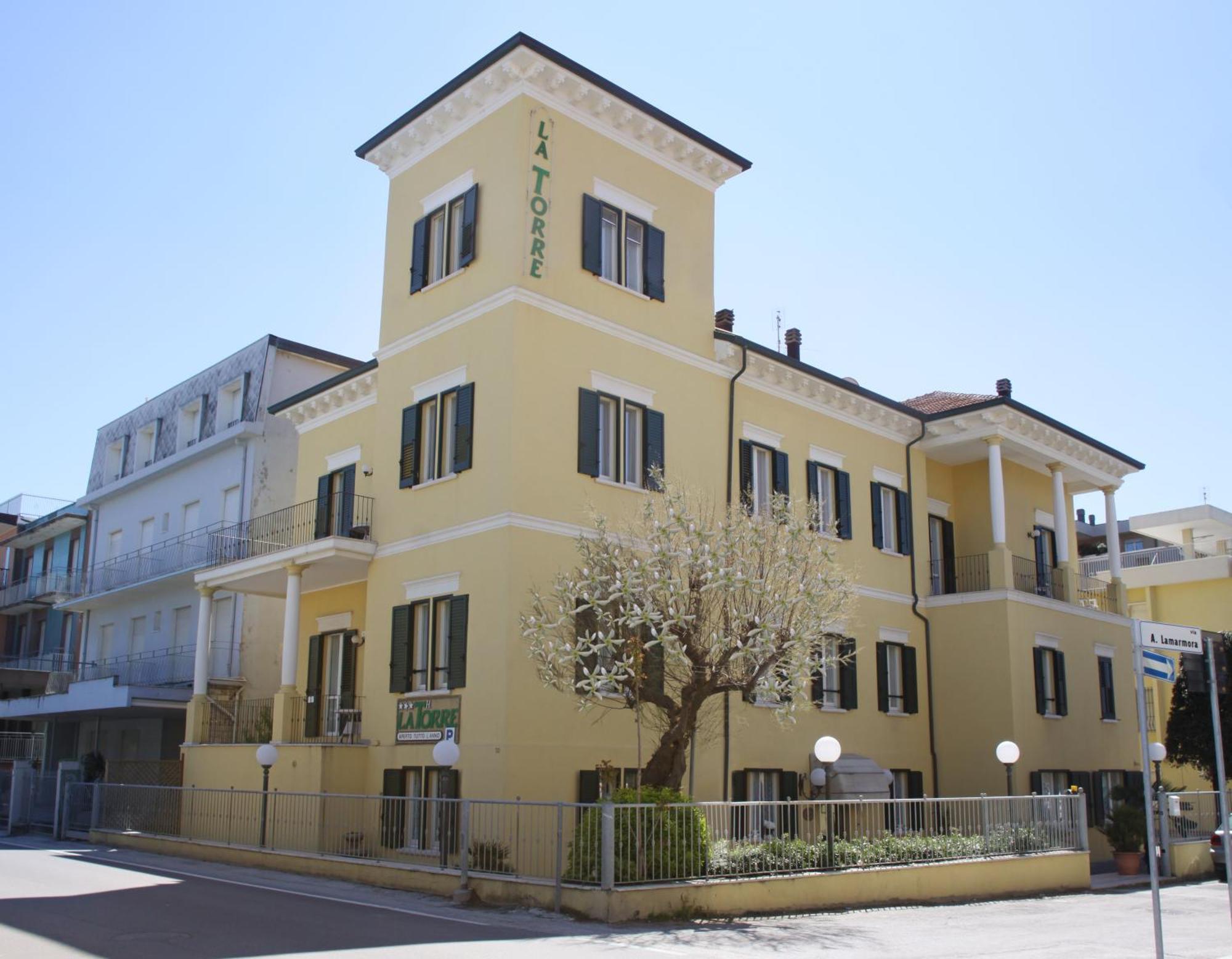 Hotel La Torre Rimini Exteriér fotografie